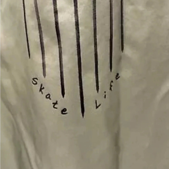 Diamond Supply Co. EUC Skater Life Cross Logo Jacket Green lined windbreaker SM - Picture 6 of 12